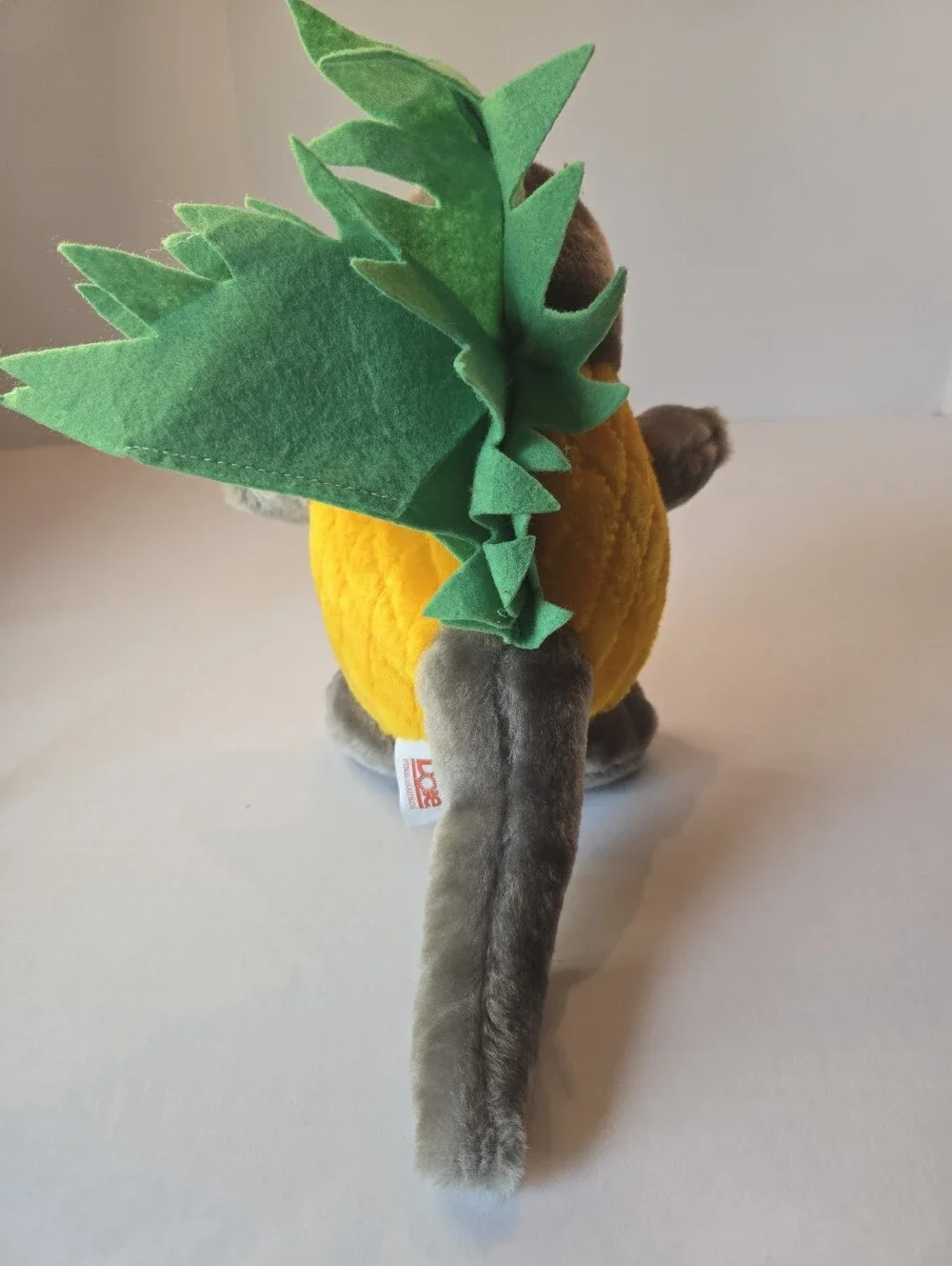 Vintage 90s Dole Promotional Dinosaur Pineapple Plush Pineosauraus